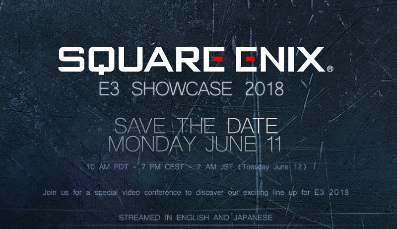 Conférence Square Enix E3 2018