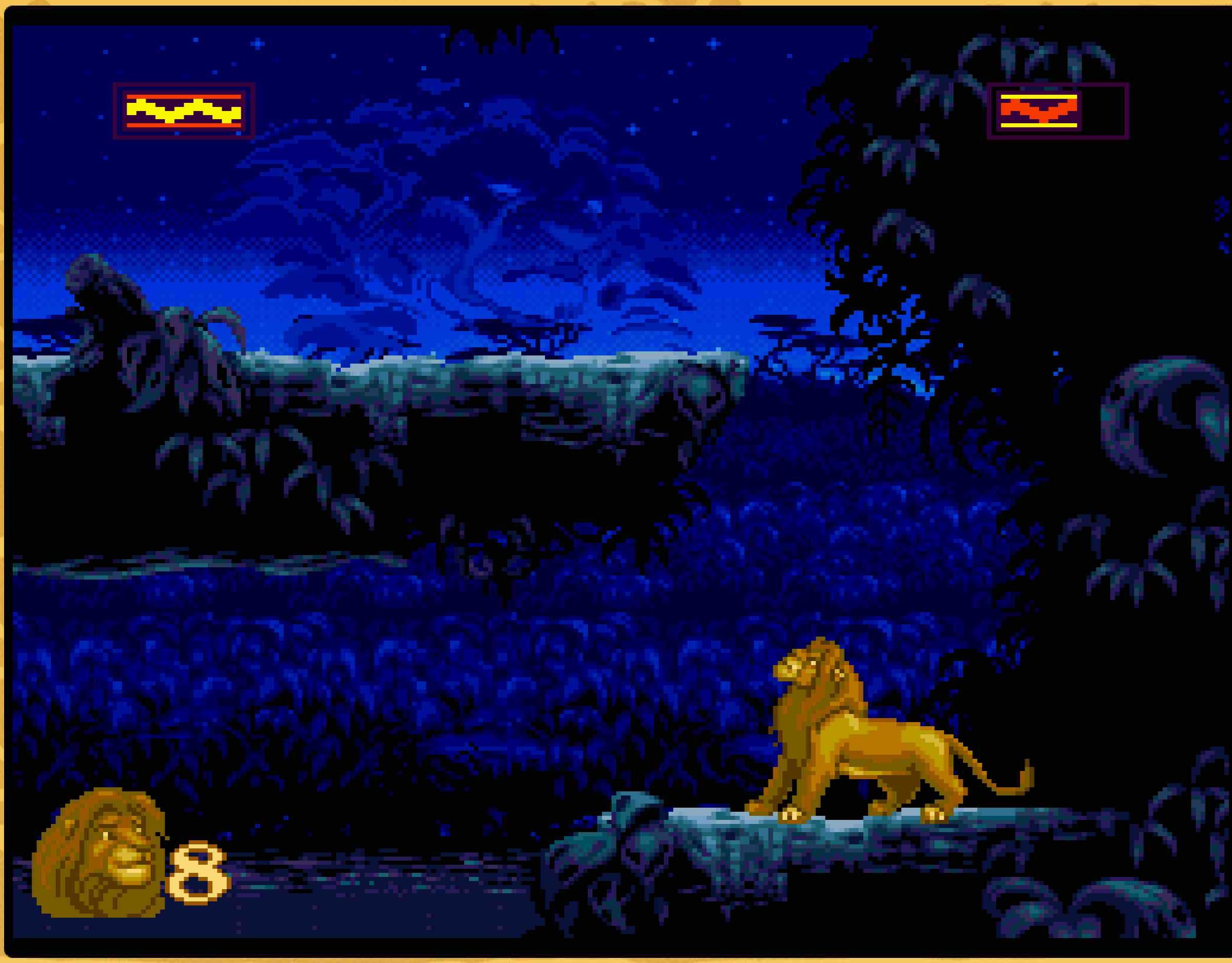 Disney-Classic-Games-Aladdin-Roi-Lion-Gameplay-Le-Roi-Lion-Niveau-7