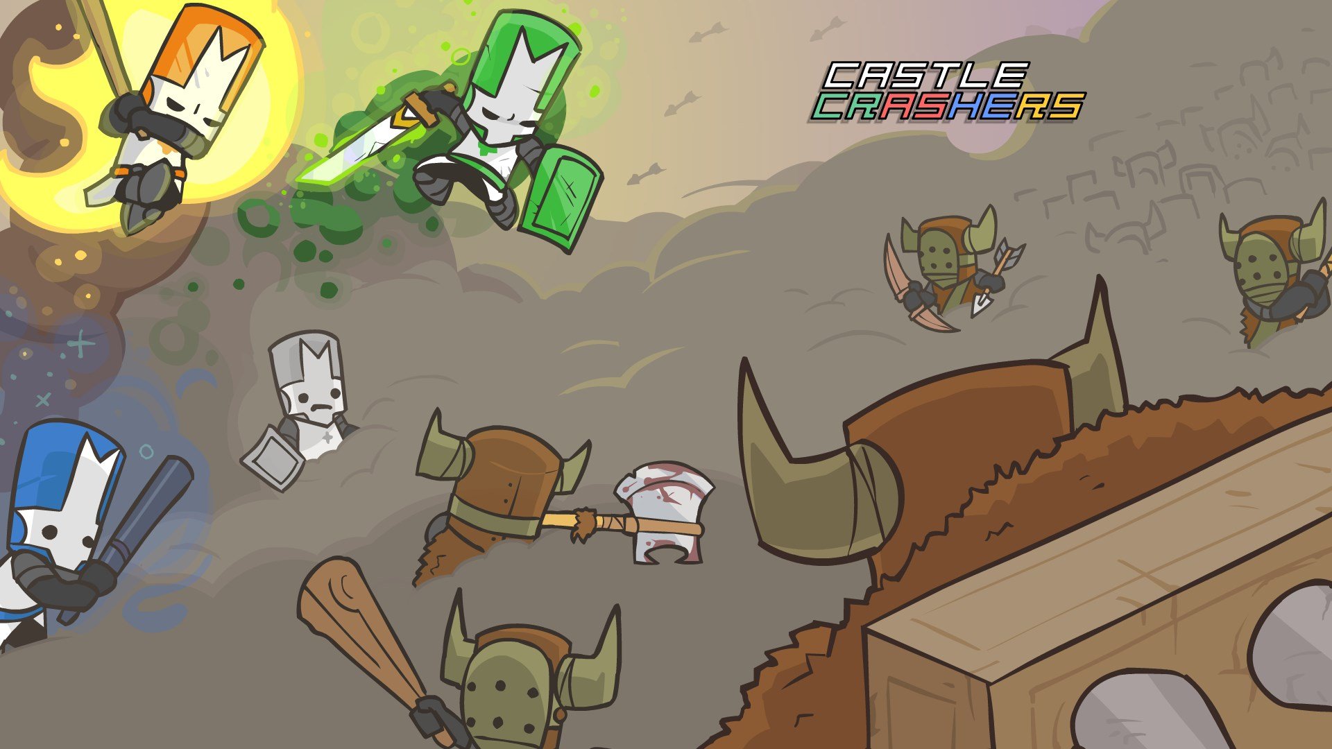 Castle crashers xbox 360 как разблокировать