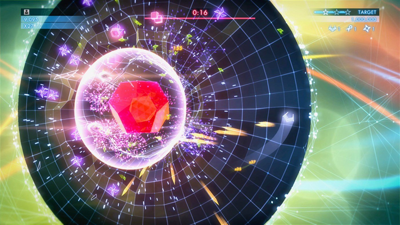 geometry wars 3 dimensions evolved demo