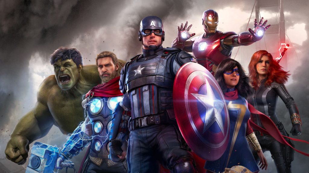 Marvels Avengers l'équipe des superhéros