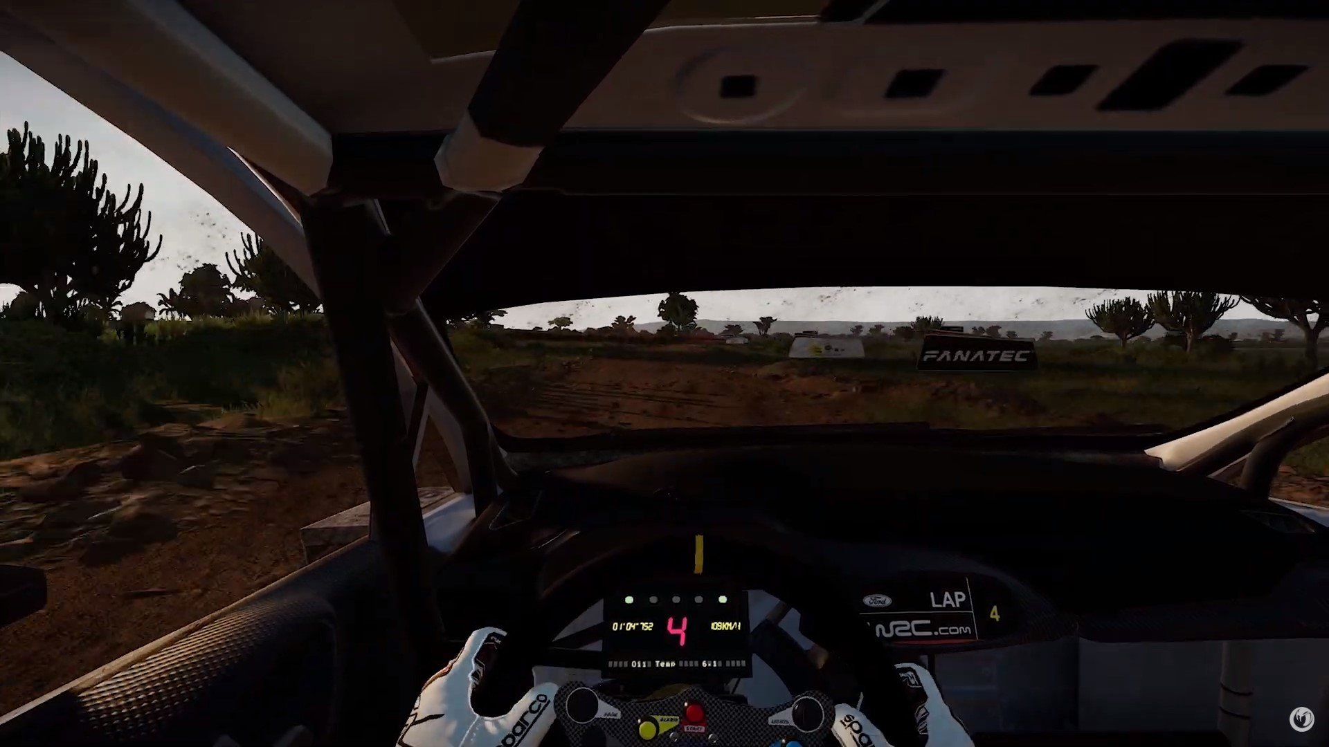 WRC-9-Gameplay-Trailer-Safari-Rally-Ford-Fiesta-Vue-Intérieure
