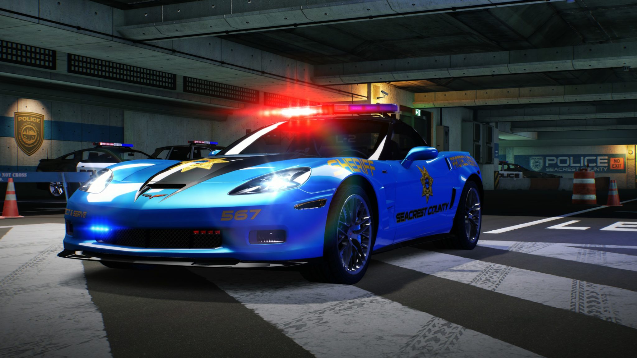 Need For Speed Hot Pursuit Remastered Chevrolet Corvette Zr1 Flics