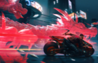 Cyberpunk - V sur une moto