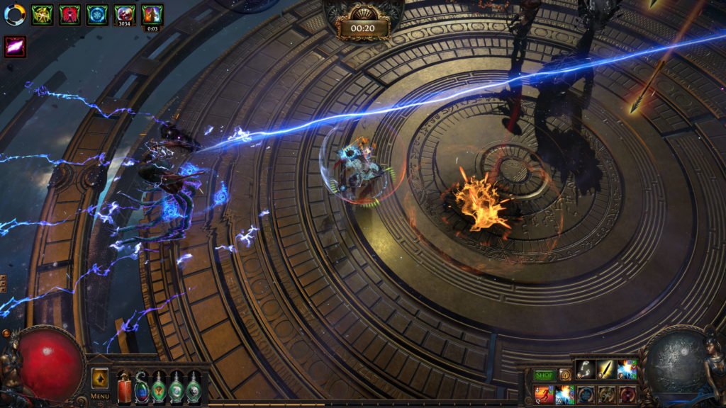 path of exile size