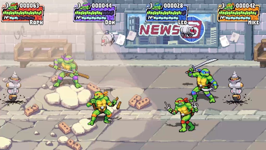tmnt 4 turtles in time rom
