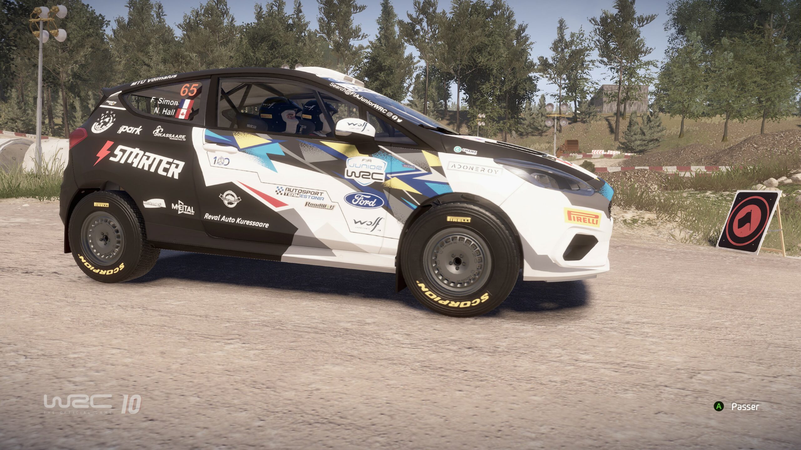 WRC-10-Gameplay-Carrière-Entrainement