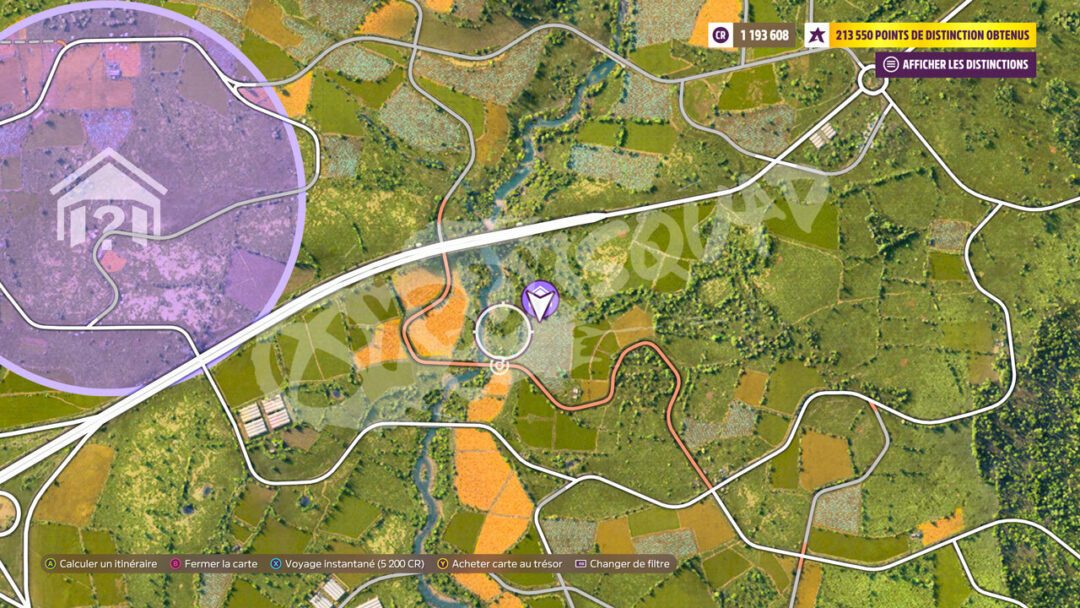 Soluce Trouver les 14 trésors de grange de Forza Horizon 5