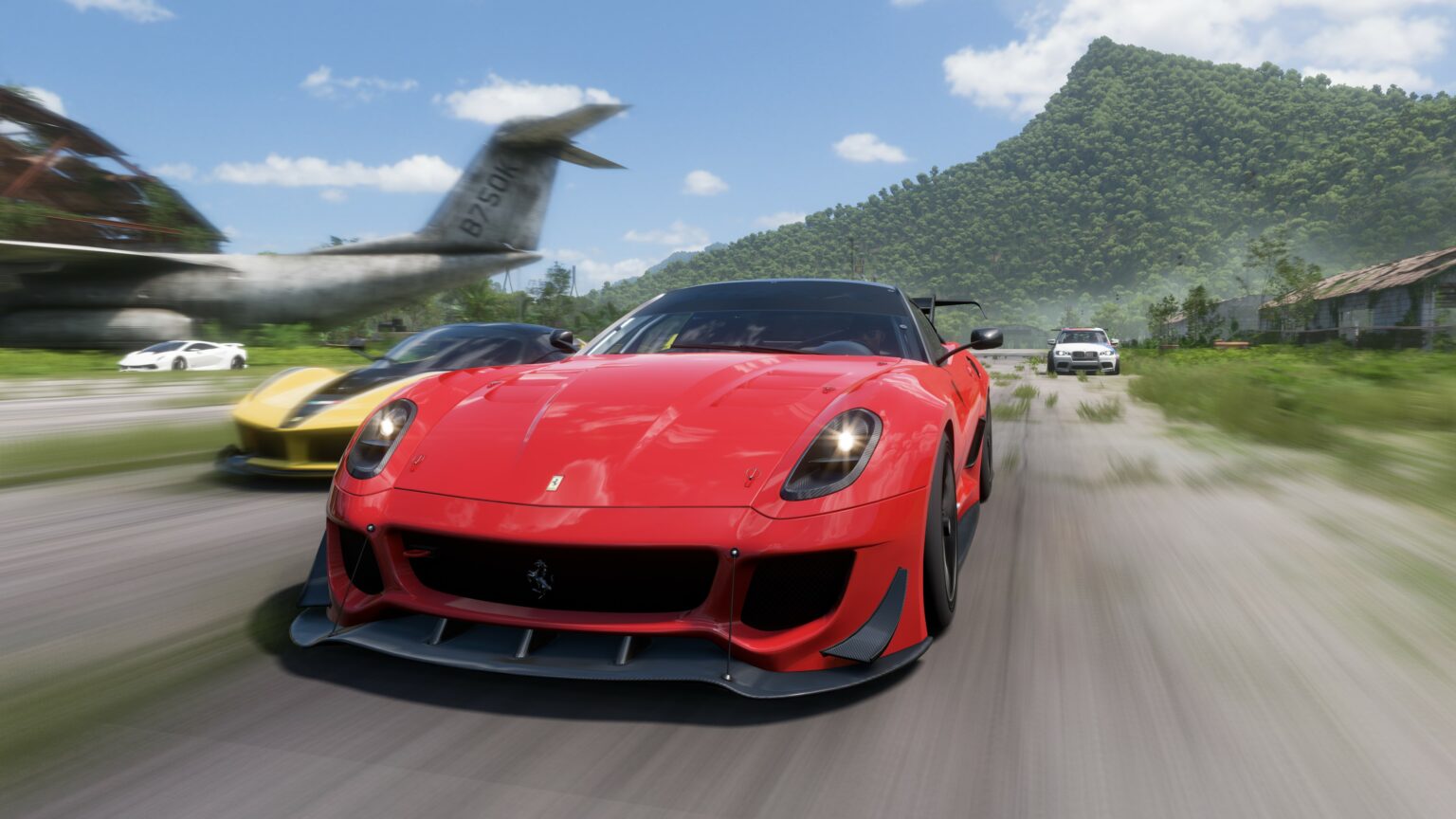 Forza Horizon 5 Ferrari 599xx Evo Course Drag Aeroport