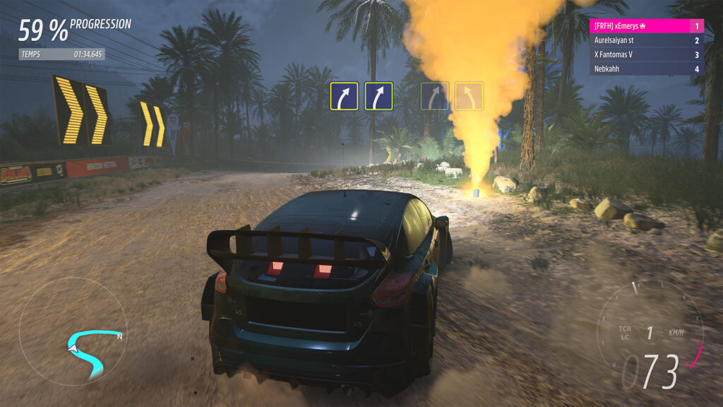 Forza Horizon Rally Adventure - Course de rallye de nuit 